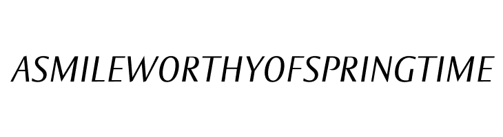 OgiremaItalic  Free Fonts Download