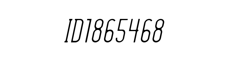Lady Ice - Light Italic  Free Fonts Download