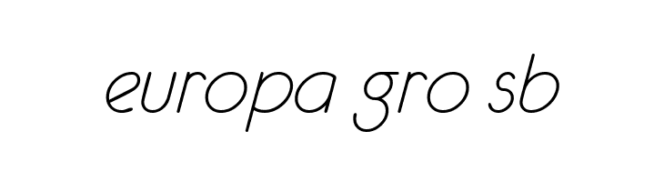 eurofurence light  italic  Free Fonts Download