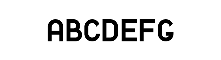 Fortyfive: Praise to simple geometry  Free Fonts Download