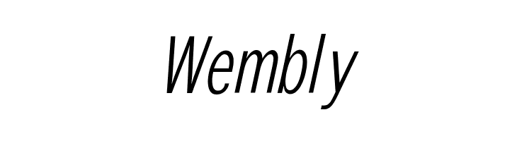 WinterthurCondensedOblique  Free Fonts Download