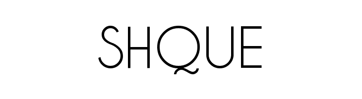 SHQUE Caviar Dreams Font