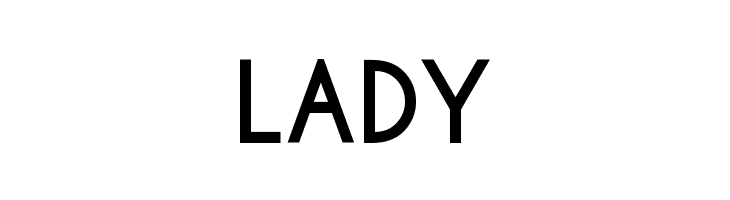 LADY Caviar Dreams Bold Font