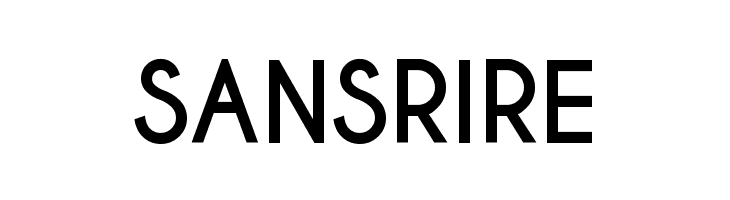 SANSRIRE Caviar Dreams Bold Font