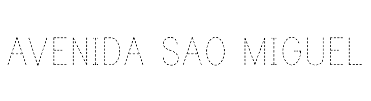 Print Dashed  Free Fonts Download
