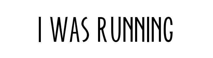 I%2BWAS%2BRUNNING Ever After Font