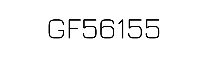 GF56155 Jura Light Font