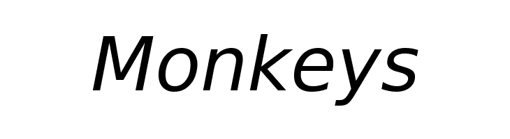 Bitstream Vera Sans Oblique  Free Fonts Download