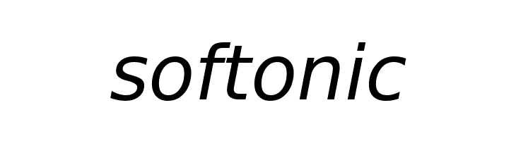 softonic Bitstream Vera Sans Oblique Font