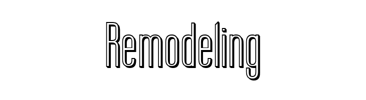 Labtop 3D  Free Fonts Download