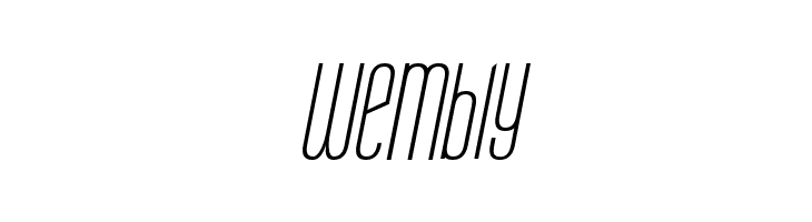 Labtop Unicase Italic  Free Fonts Download