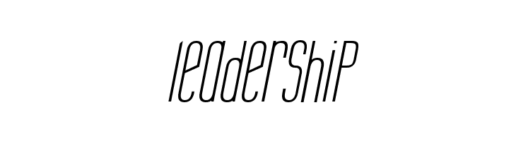 Labtop Unicase Italic  Free Fonts Download