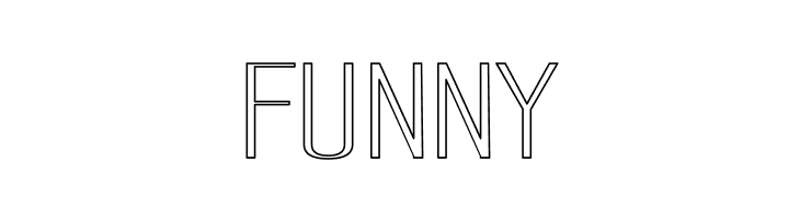 Labtop Superwide Outline  Free Fonts Download