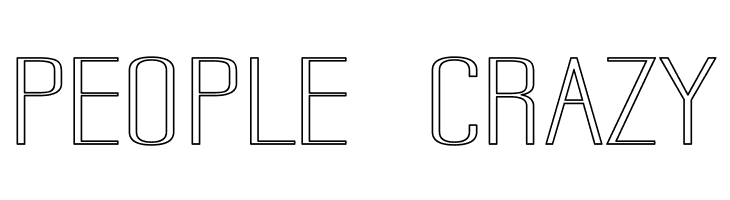 Labtop Superwide Outline  Free Fonts Download