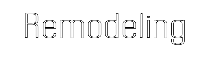 Labtop Superwide Outline  Free Fonts Download