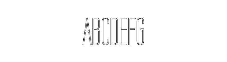 Labtop Upper Outline  Free Fonts Download