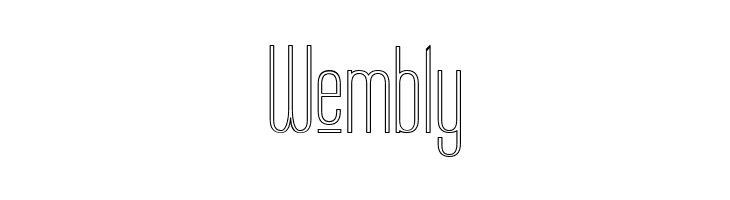 Labtop Upper Outline  Free Fonts Download