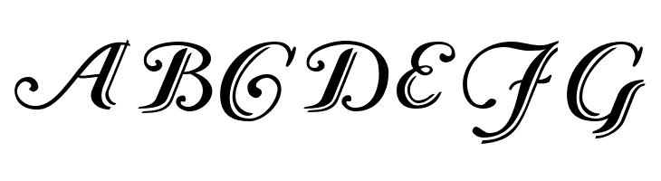 Caslon Calligraphic Initials  Free Fonts Download