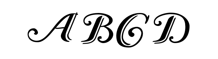 Caslon Calligraphic Initials  Free Fonts Download