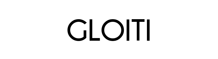 GLOITI Champagne & Limousines Thick Font