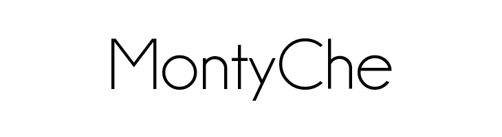 MontyChe Champagne & Limousines Font