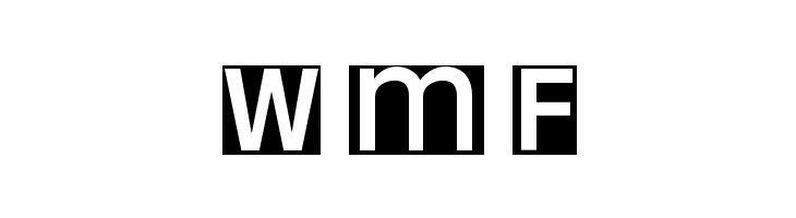 KL1 MonoSans Invers  Free Fonts Download
