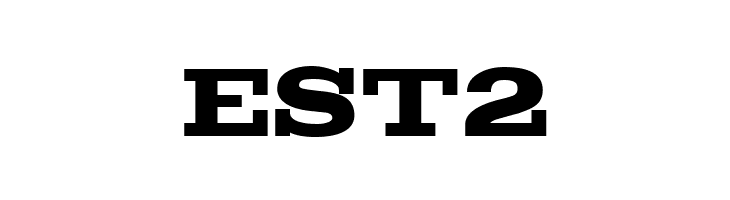 EST2 Acknowledgement Font