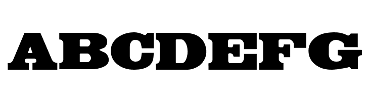 FetteEgyptienne  Free Fonts Download