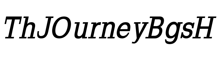 SlabRomana-BoldOblique  Free Fonts Download