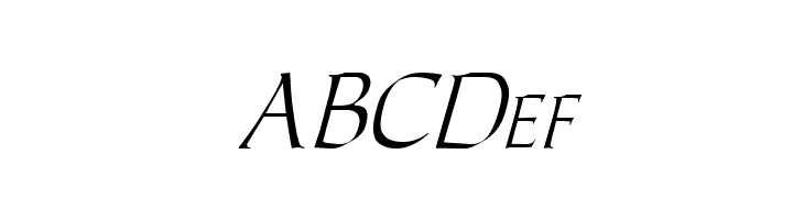 Carolus Italic  Free Fonts Download