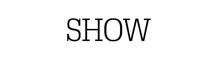 TypoSlabserif-Light  Free Fonts Download