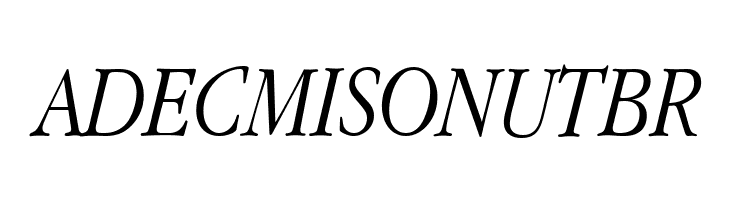 Apple Garamond Light Italic  Free Fonts Download