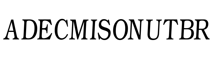 WeekdaysRomanSlant  Free Fonts Download