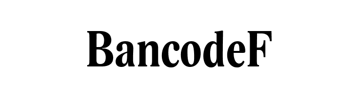 BancodeF Lido STF Cond CE Bold Font