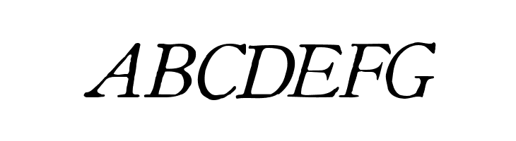 Oldstyle Italic HPLHS  Free Fonts Download