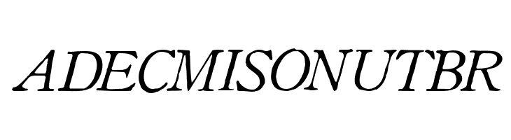 Oldstyle Italic HPLHS  Free Fonts Download