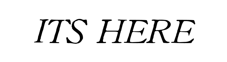 Oldstyle Italic HPLHS  Free Fonts Download