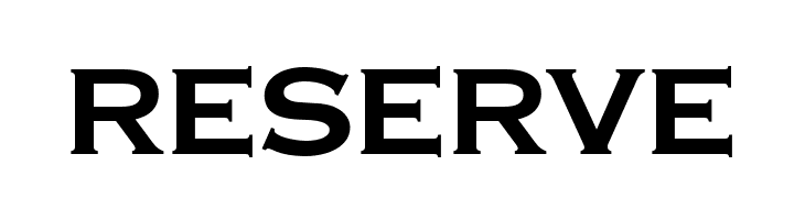 RESERVE Copper Penny DTP Normal Font