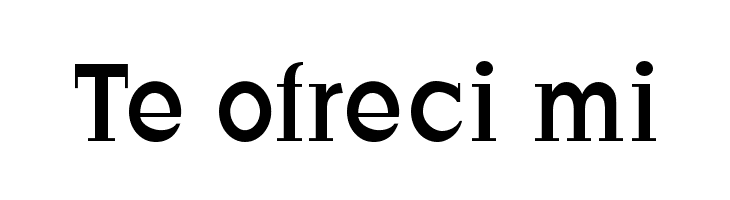 Te%2Bofreci%2Bmi JustOldFashion-Condensed Font