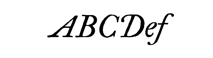 IM FELL Great Primer Italic  Free Fonts Download