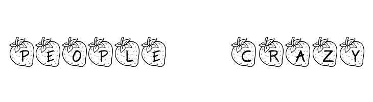 KR Strawberry  Free Fonts Download