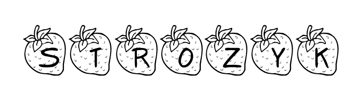 KR Strawberry  Free Fonts Download