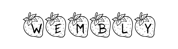 KR Strawberry  Free Fonts Download