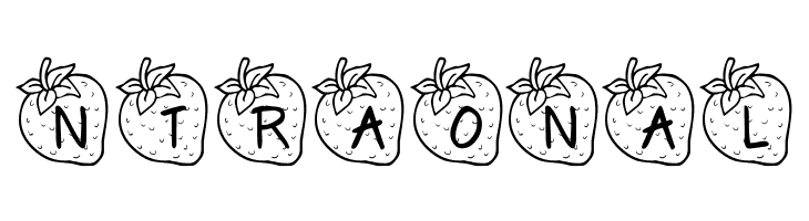 KR Strawberry  Free Fonts Download