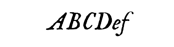 IM FELL English Italic  Free Fonts Download