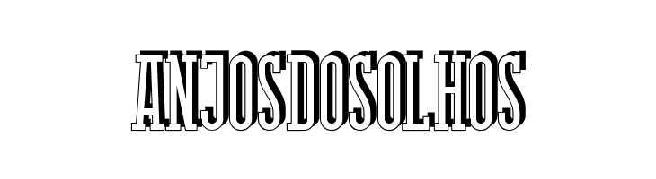 Berlin Email Serif Shadow  Free Fonts Download