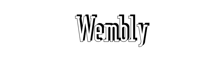 Berlin Email Serif Shadow  Free Fonts Download