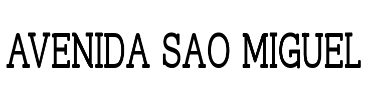 Street Corner Slab Narrow  Free Fonts Download