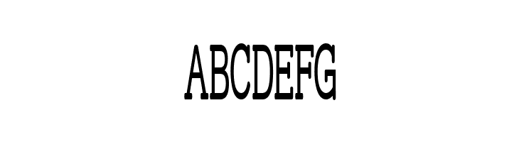 Street Corner Slab Narrower  Free Fonts Download