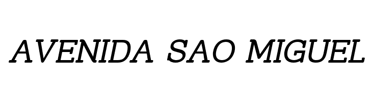 Street Corner Slab Upper Obl  Free Fonts Download